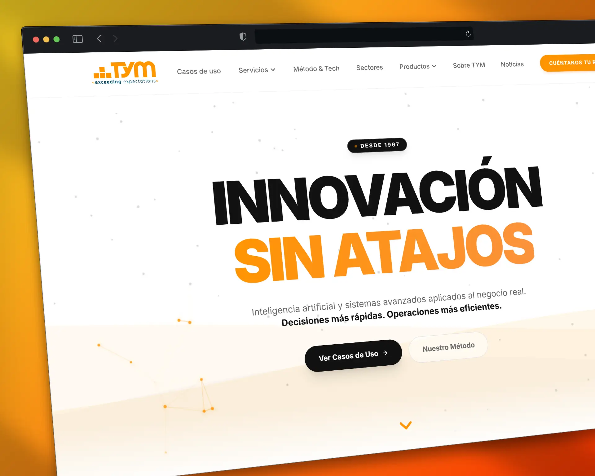 Nueva web: más clara, más TYM